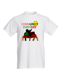 community day 2 every day white shirt PNG